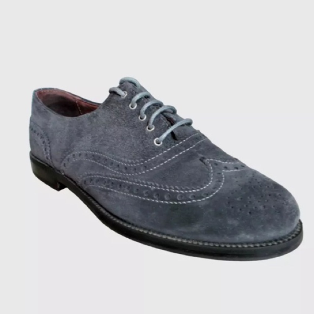 Russell & Bromley Jeeves Suede Oxford Brogues 38/8.